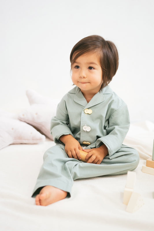 03 i do button スタンダードナイトウェア(グリーン)