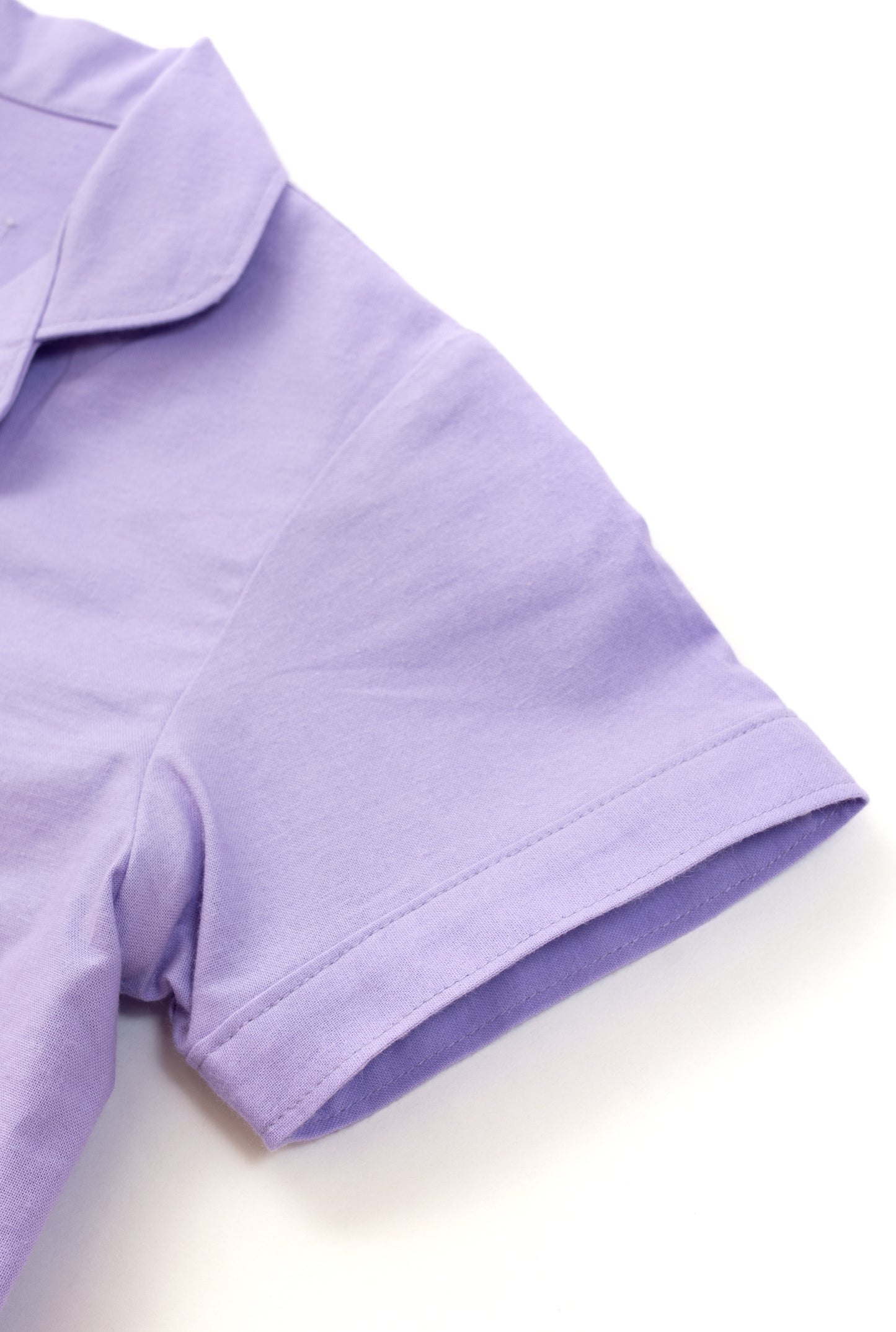 05 i do button ハーフスリーブナイトウェア（パープル）