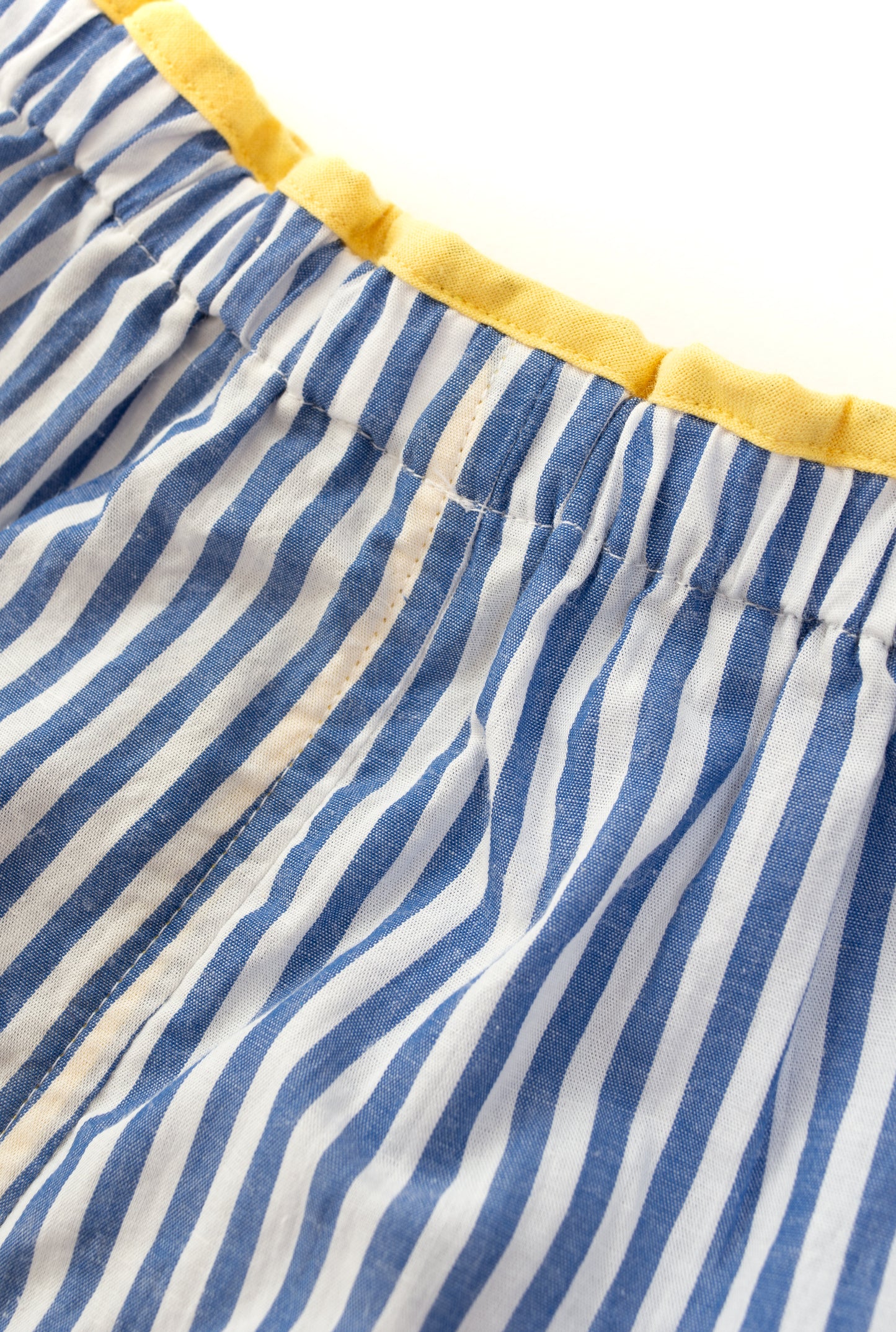 04 i do button ハーフスリーブナイトウェア（ストライプ）