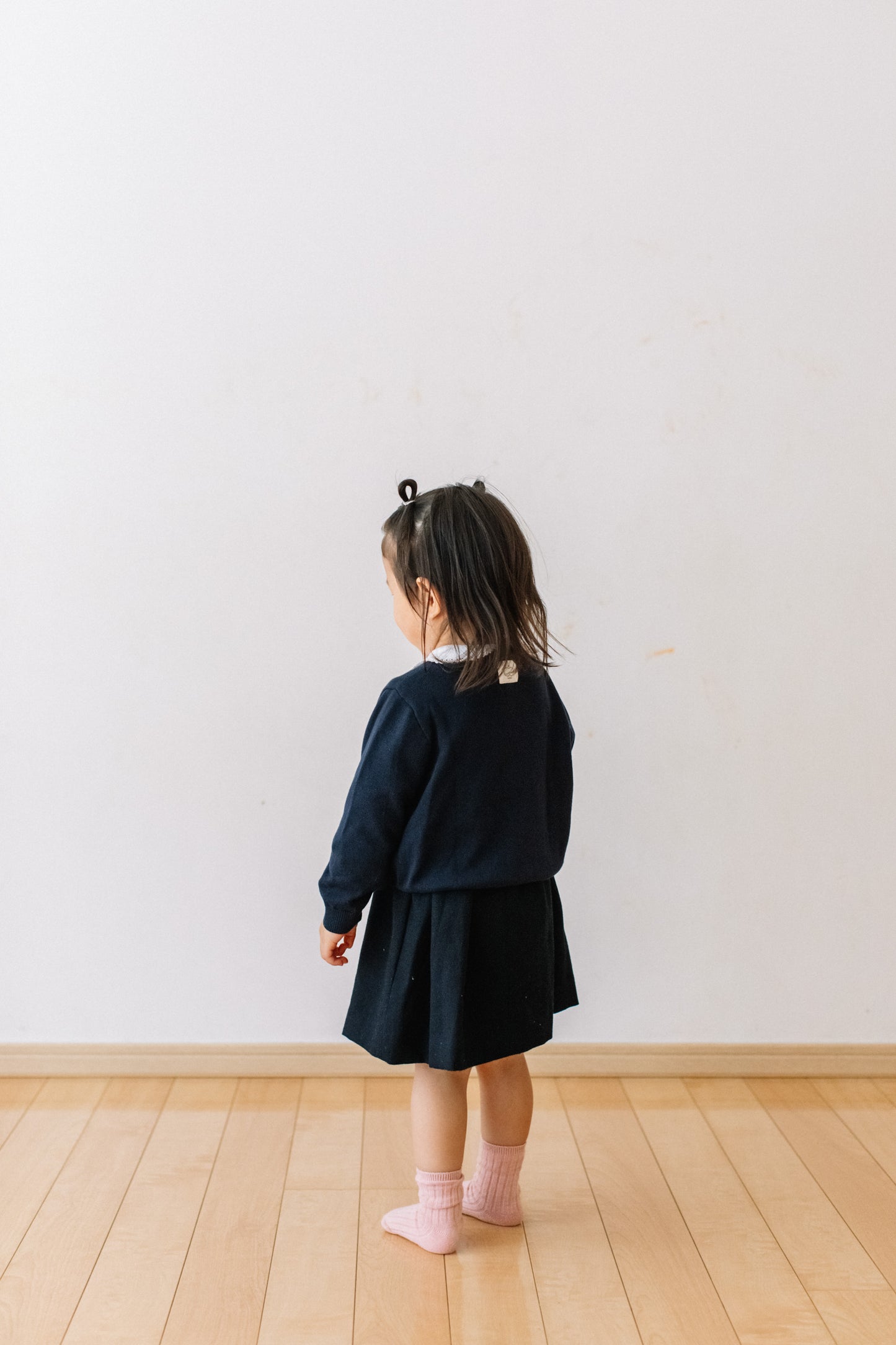 08 i do button カーディガン（ネイビー）