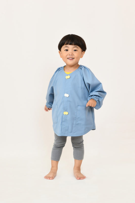 10 i do button スモック（ブルー）