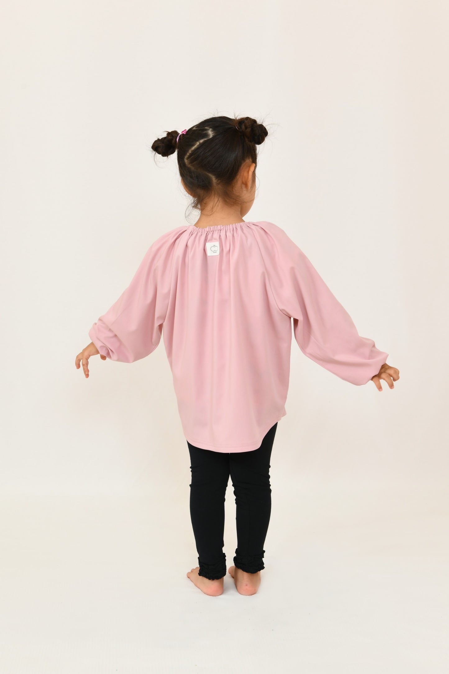 09 i do button スモック（ピンク）